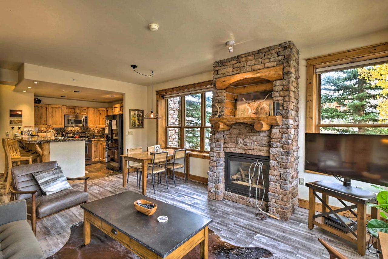 Cozy Crested Butte Condo 50 Yards From Ski Lift! Mount Crested Butte Exterior photo