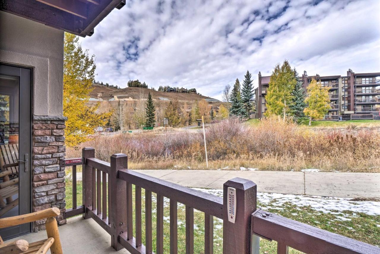 Cozy Crested Butte Condo 50 Yards From Ski Lift! Mount Crested Butte Exterior photo